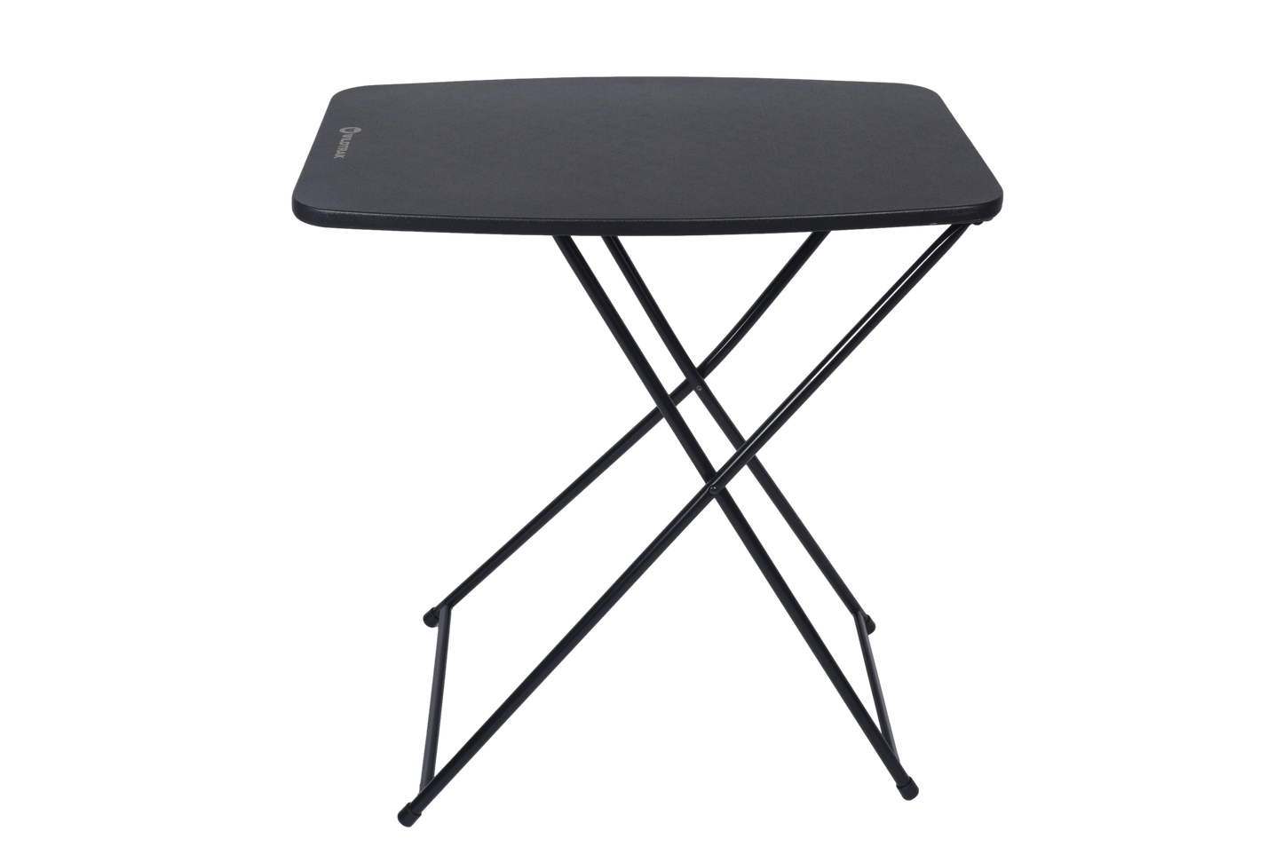 Wildtrak™ Utility Table, Compact, Lightweight, Blow Mould Resin, Adjustable Height, Folds Flat, Waterproof, Great for Camping Outdoors, 66x46x71cm