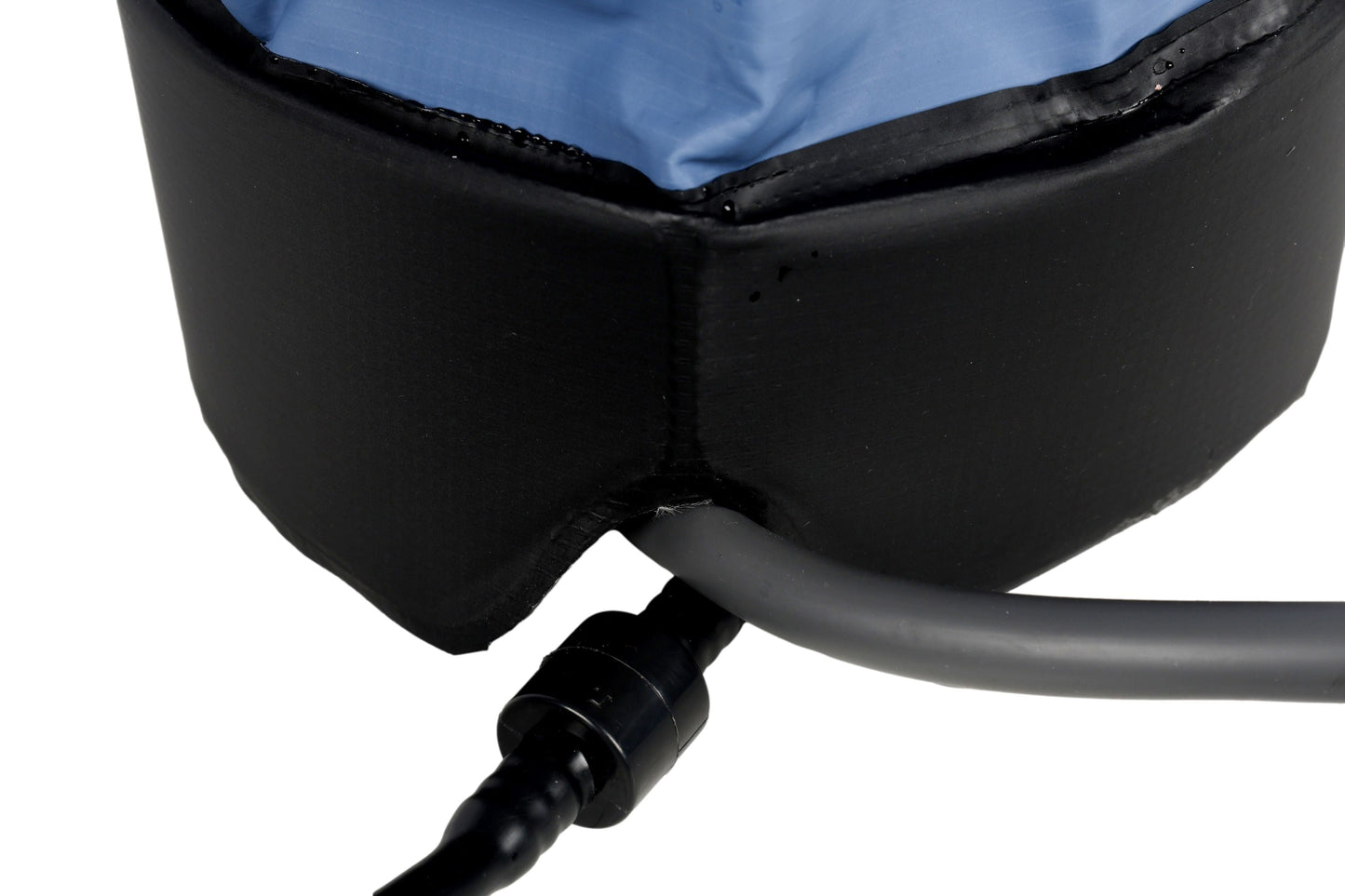 HEAVY DUTY 15L PORTABLE SHOWER BAG WITH FOOT PUMP