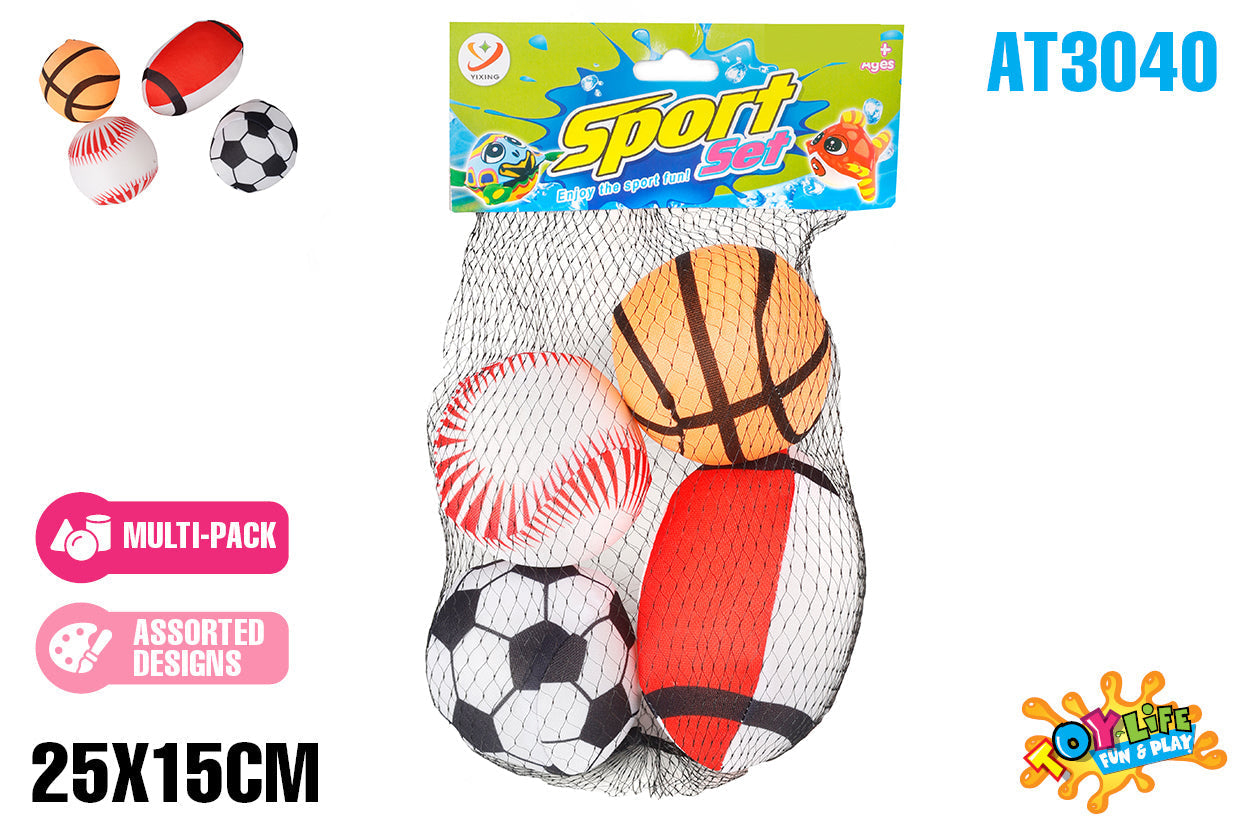 AirTime™ Water Splash Balls 4pc 25cm - Ages 3+