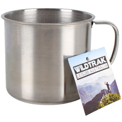 Wildtrak™ Stainless Steel Camping Mug 350ml