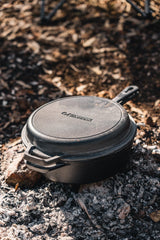 Wildtrak™ 3.2 Quart Pre-Seasoned Cast Iron 2in1 COMBO Cooker
