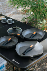 Wildtrak™ Non Stick Induction Safe Grill Pan with Detachable Handle 28cm