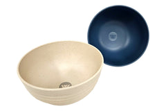 Wildtrak™ Eco Friendly Wheat Straw Bowl 650ml - Beige or Blue