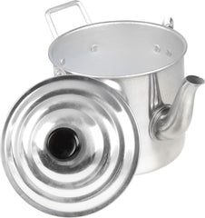 2800ml Aluminium Billy Teapot with Handle and Lid