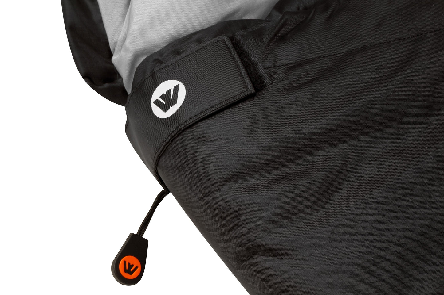 Wildtrak™ Bremer Jumbo Hooded Sleeping Bag, 0-5°C, Breathable Lining, Ripstop Fabric, Auto Lock Zips, Sewn-through Construction, Sewn-in Storage Pocket, Hanging Loop, Storage Bag, 90x230cm