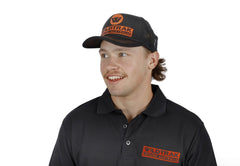 Wildtrak Adjustable Trucker Mesh Cap - Black or Orange