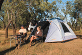 Wildtrak™ Tanami Series II 6V Dome Tent with Front Vestibule, Easy Assemble, Heavy Duty Floor, Shock Corded Fibreglass & Steel Poles, Ultrafine Mesh, J Hook Connections, Airlite Vents, Waterproof Fly, Carry Bag with Handles