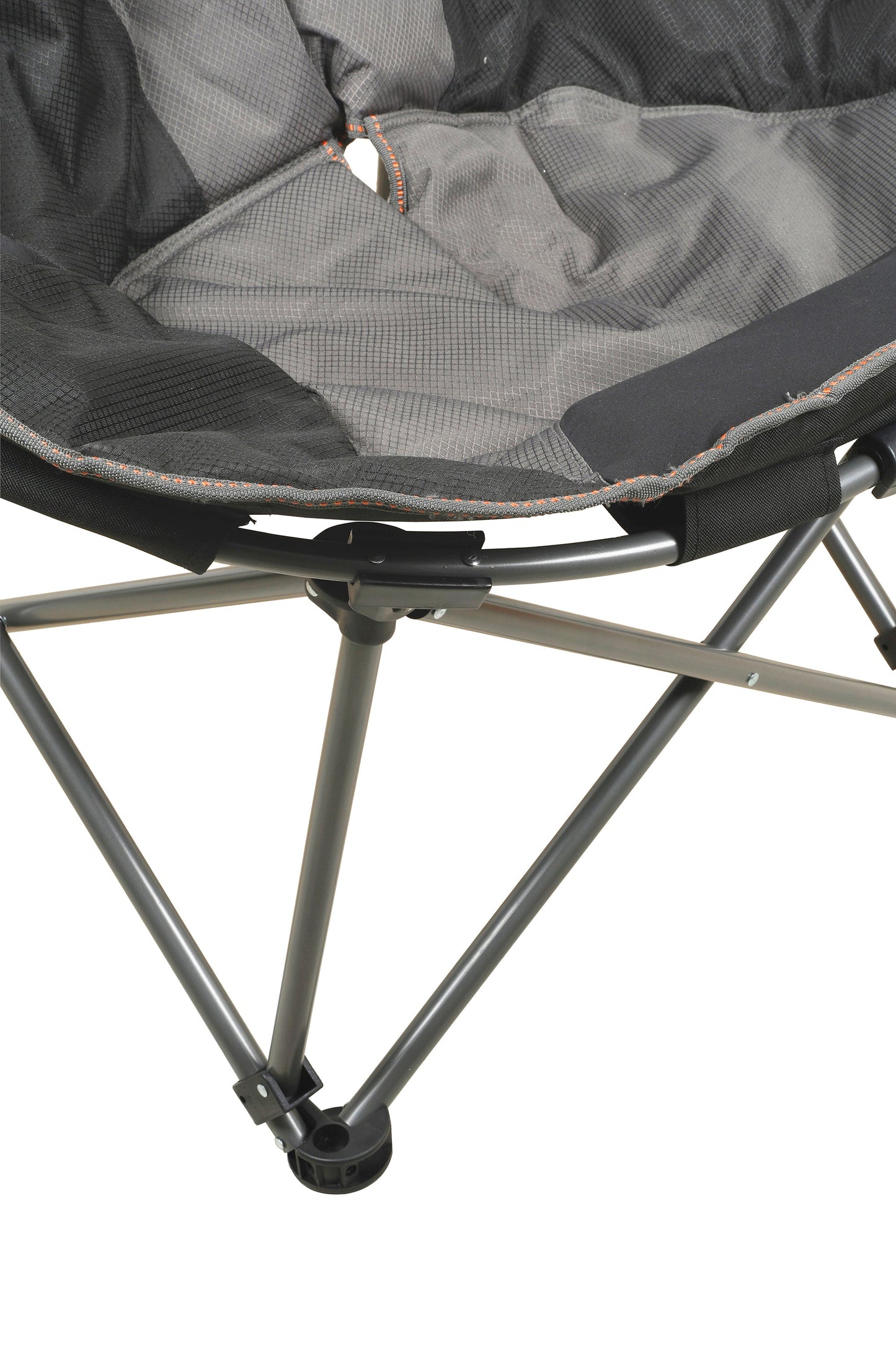 WILDTRAK™ Julimar Comfort Moon Chair, Fully Cushioned Seat, Oversized, Quad Folding, Weight Rating 120kg, Carry Bag with Shoulder Strap