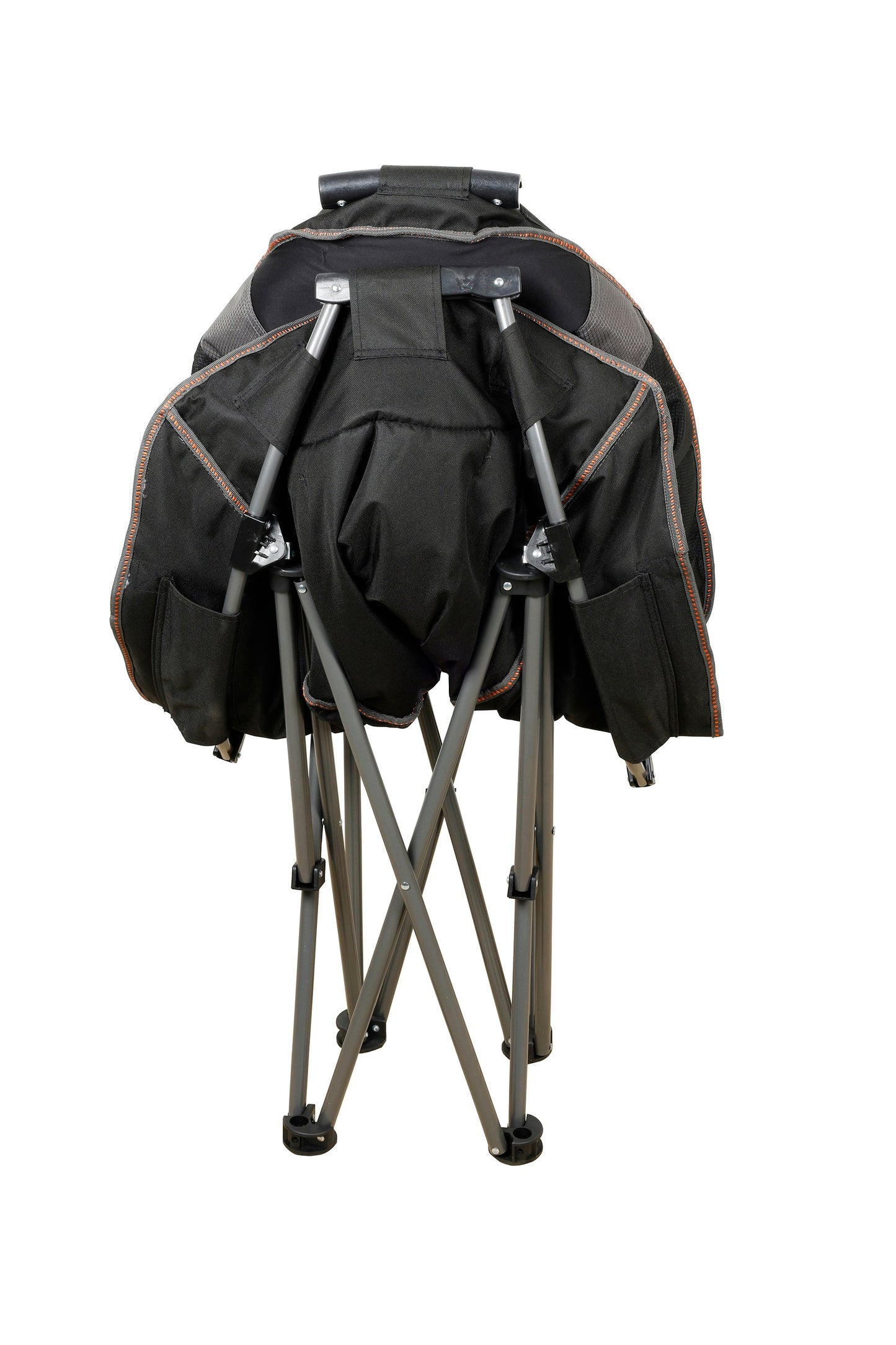 WILDTRAK™ Julimar Comfort Moon Chair, Fully Cushioned Seat, Oversized, Quad Folding, Weight Rating 120kg, Carry Bag with Shoulder Strap
