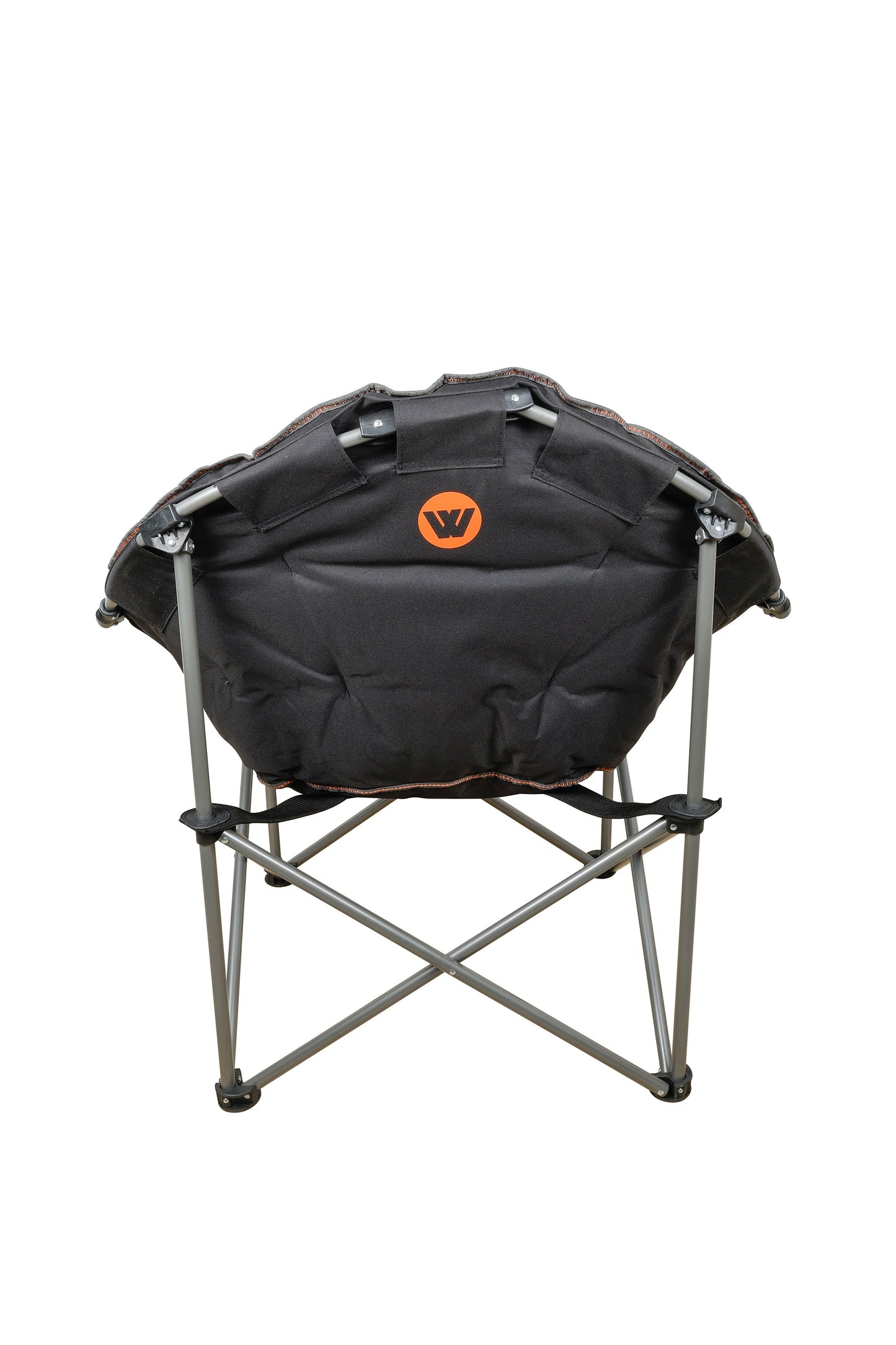 WILDTRAK™ Deluxe Prevelly Foldable Camp Chair, Fully Cushioned, Extra Wide Comfort Seat, Drink Holder, Weight Rated 136kg, Carry Bag with Shoulder Strap