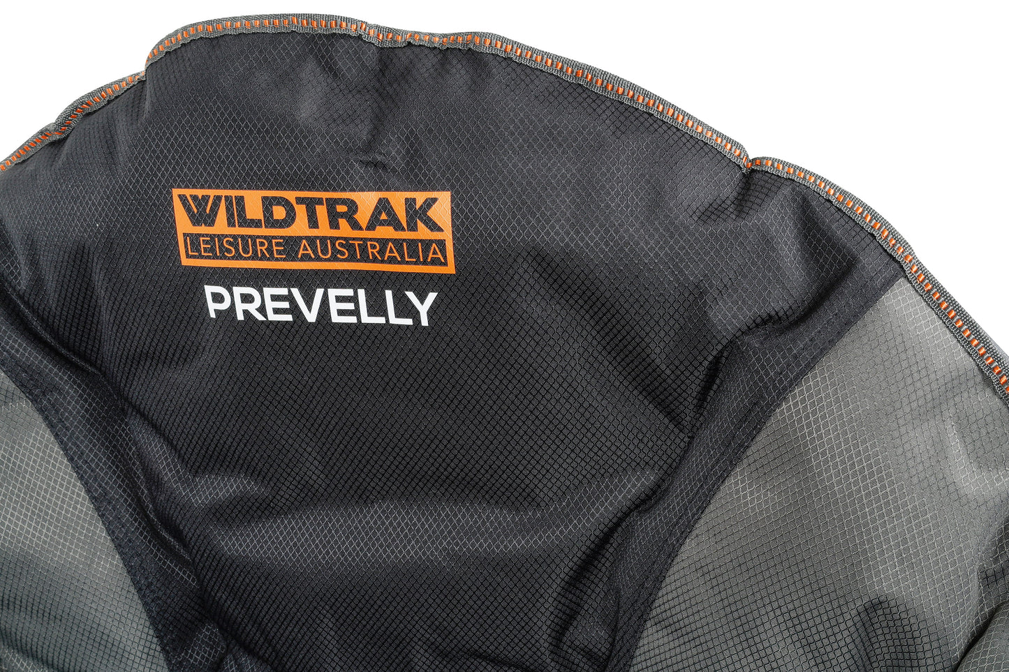 WILDTRAK™ Deluxe Prevelly Foldable Camp Chair, Fully Cushioned, Extra Wide Comfort Seat, Drink Holder, Weight Rated 136kg, Carry Bag with Shoulder Strap