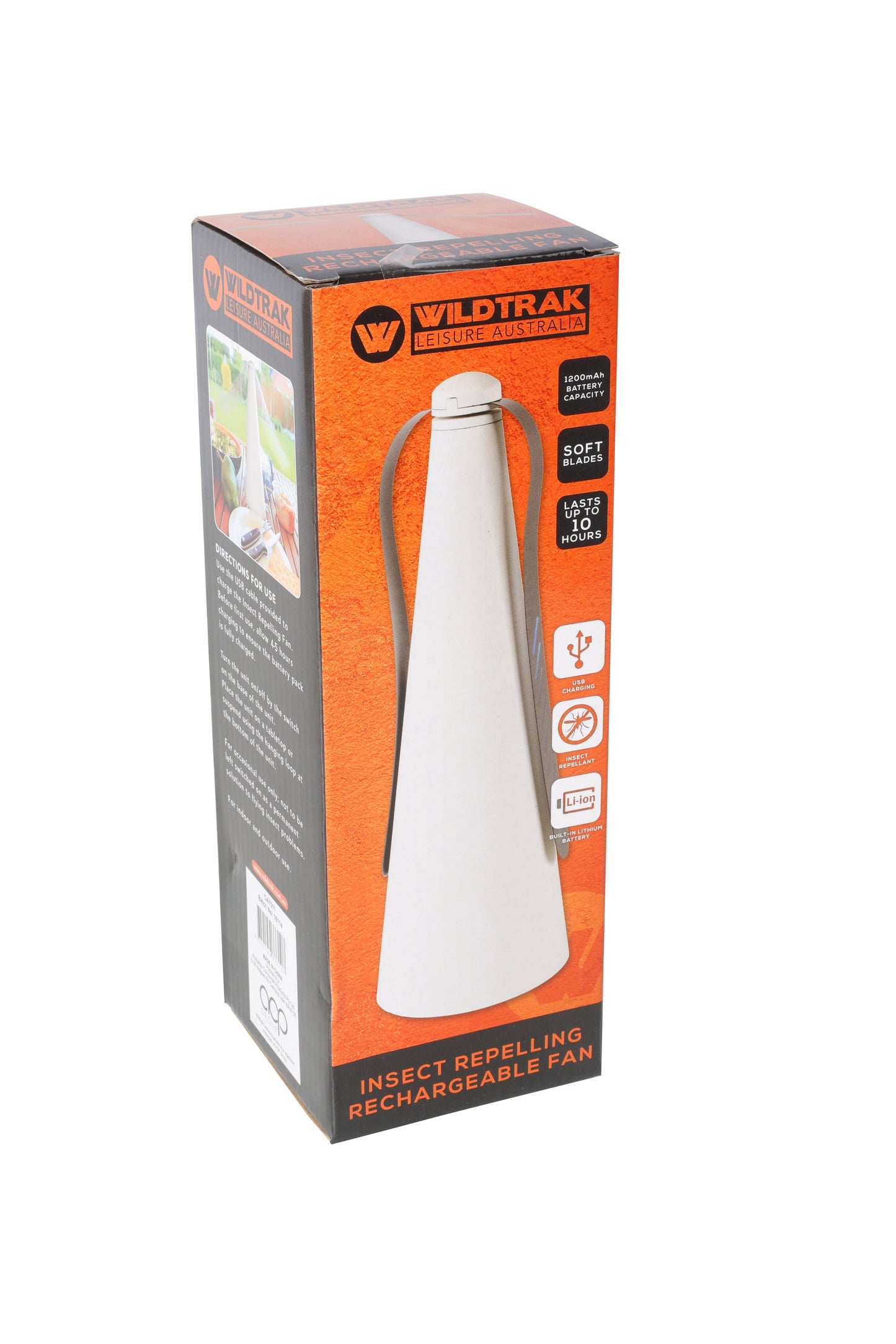 RECHARGEABLE INSECT REPELLER FAN