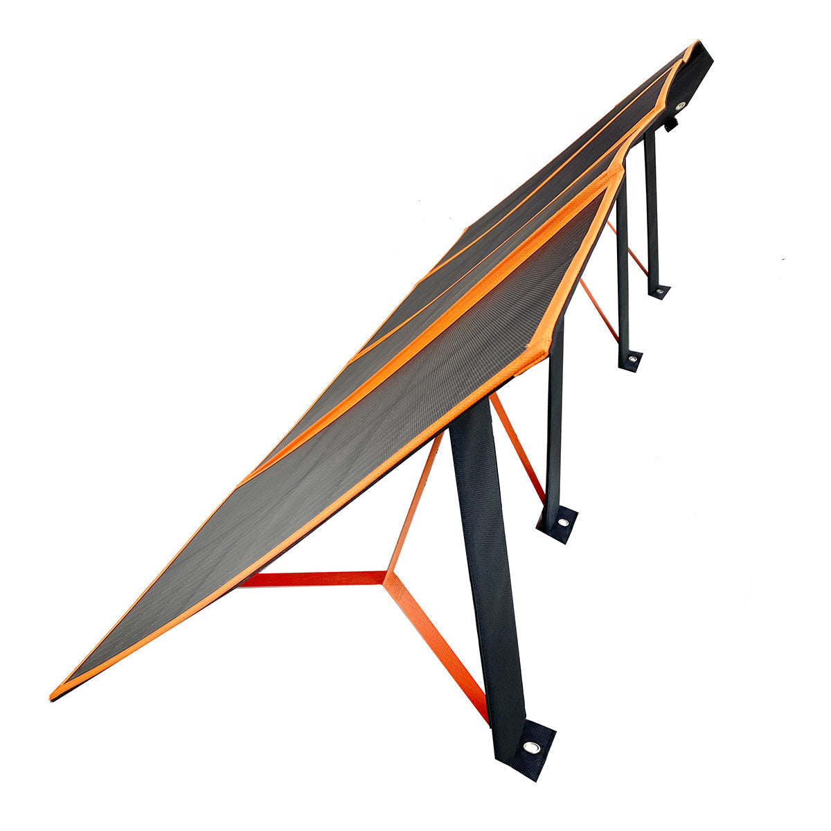 Wildtrak™ 160W Folding Solar Blanket (A-Grade with ETFE Coating, Built in Stand, IP65 Waterproof & Carry Bag) for Off-Grid Living, Camping, 4WD & Caravan Adventures