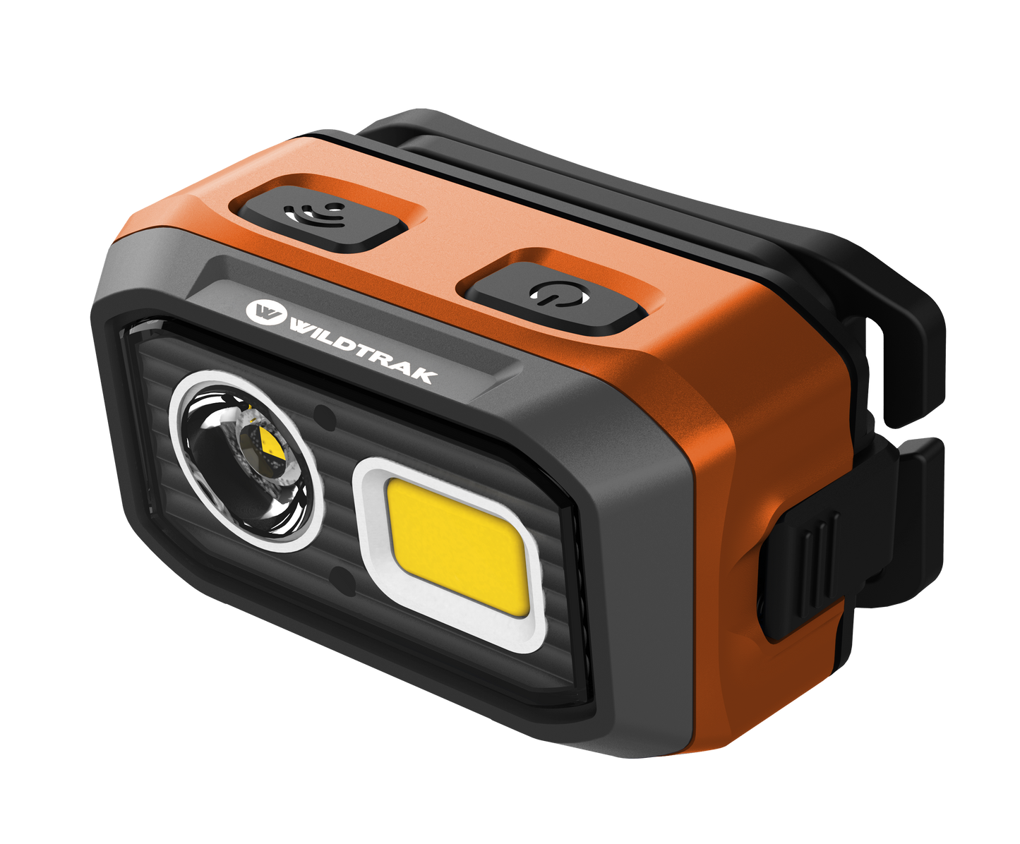 Wildtrak™ Premium Headlamp, Rechargeable, Multi Light inc Amber, Dual Power, Motion Sensor, Adjustable Brightness, Magnetic Base, USB-C Fast Charge, Water and Dust Resistant, Suitable for Work or Camping