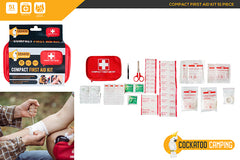 Compact 51 Piece First Aid Kit