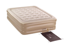Coleman™Queen Double Height Quickbed Air Mattress, Heavy Duty PVC, Plush Rayon-Flocked Top, 198 x 152 x 45cm