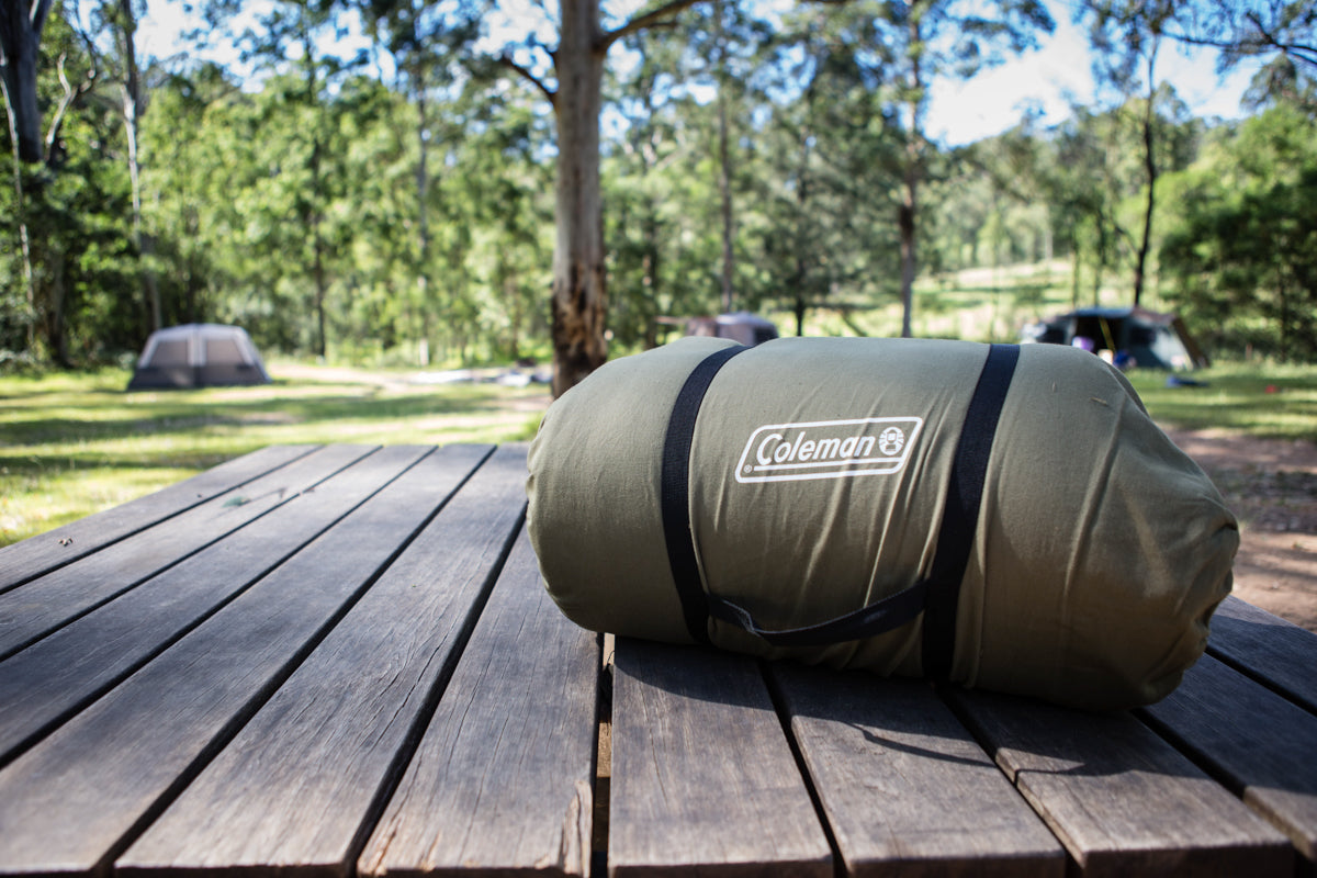 Coleman™ Big Game -6°C Sleeping Bag, Fiberlock™ Construction, Thermolock™ Draft Tube, Includes Pillow