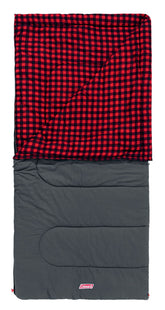 Coleman™ Pilbara 0°C Oversized Cotton Sleeping Bag, Hollow Fiber Construction, Machine Washable, 200 x 100cm