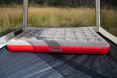 Coleman™ XL Single Quickbed Plus Air Mattress, Heavy Duty PVC , Soft Plush Rayon Flocked Top, Double Lock Valve,  187x 99 x24cm