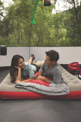 Coleman™ Double Quickbed Plus Air Mattress, Heavy Duty PVC , Soft Plush Rayon Flocked Top, Double Lock Valve, 188 x 137 x 20cm