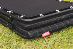 Coleman™ Big Sky Deluxe Stretcher Bed, Flat Fold, Steel Frame, Silicone Grips, Poly Cotton Foam Mattress, Comfortsmart Coil Suspension, 203 x 76 x 38cm, 135kg
