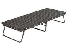 Coleman™ Big Sky Deluxe Stretcher Bed, Flat Fold, Steel Frame, Silicone Grips, Poly Cotton Foam Mattress, Comfortsmart Coil Suspension, 203 x 76 x 38cm, 135kg
