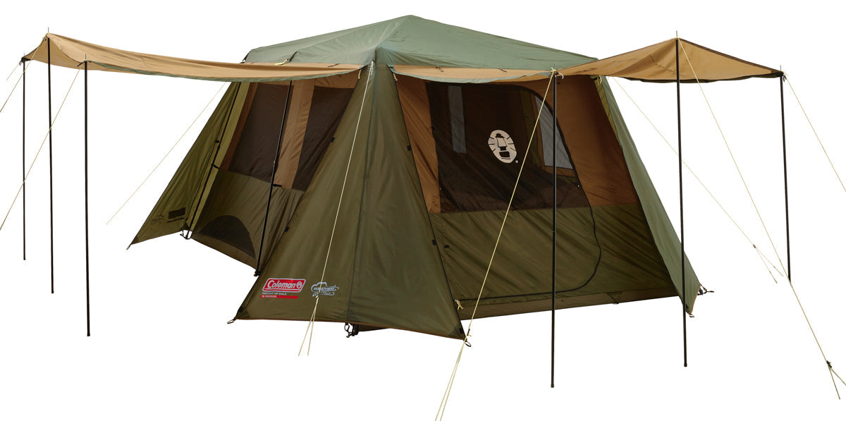 Coleman™ Gold Series Evo Instant Up 10 Person Tent, Vented, WeatherTec™ System, Rip-Stop Polyester, Storage Pockets, Heavy Duty Carry Bag