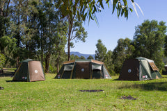 Coleman™ Northstar Series Instant Up 4 Person Tent, Rip Stop Fabric, 2 Minute Setup, Darkroom Technology, Weathertec™ System, Integrated Strip Light