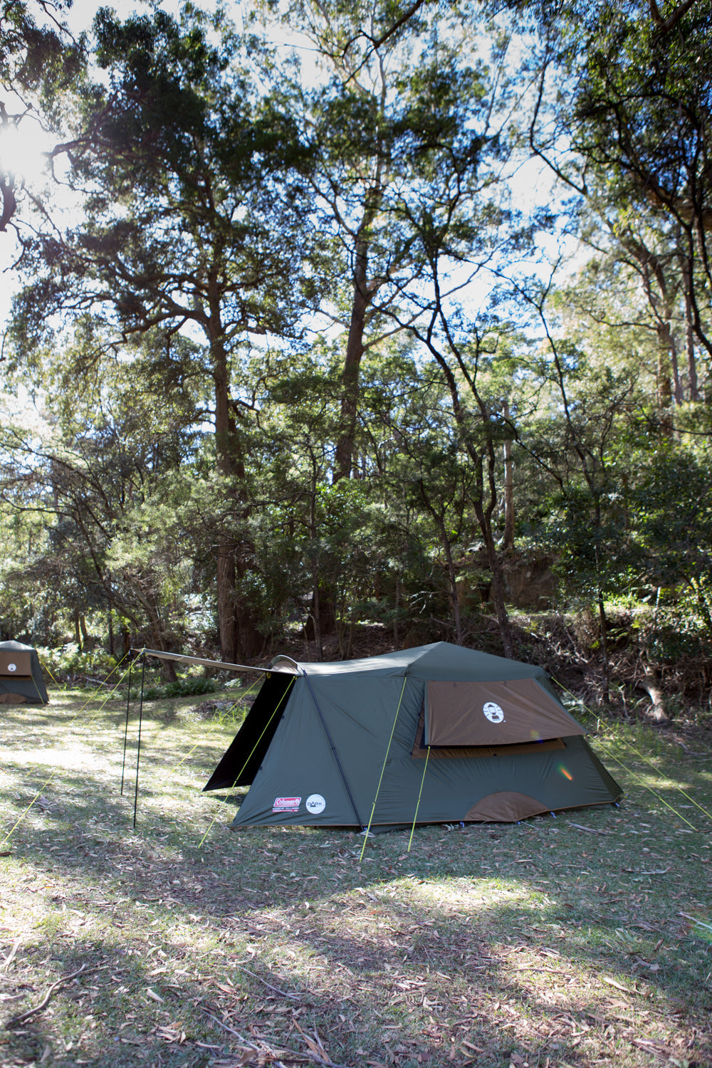 Coleman™ Northstar Series Instant Up 6 Person Tent, Rip Stop Fabric, 2 Minute Setup, Darkroom Technology, Weathertec™ System, Integrated Strip Light