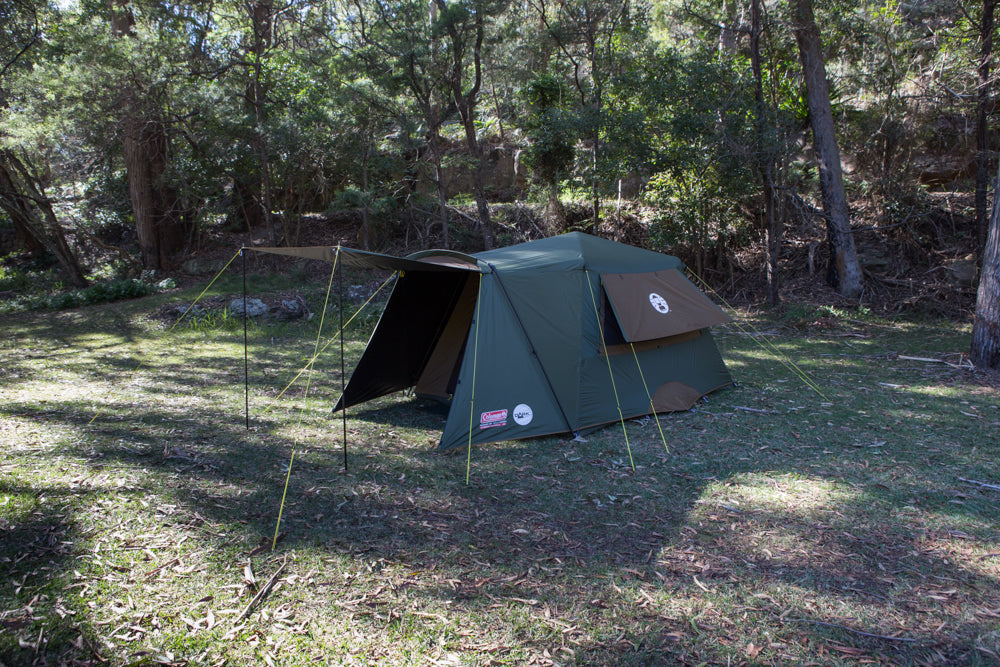 Coleman™ Northstar Series Instant Up 6 Person Tent, Rip Stop Fabric, 2 Minute Setup, Darkroom Technology, Weathertec™ System, Integrated Strip Light