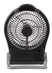 Coleman™ 240V/12V Rechargeable Lithium Ion Fan with LED Lights 6 Inch/15cm