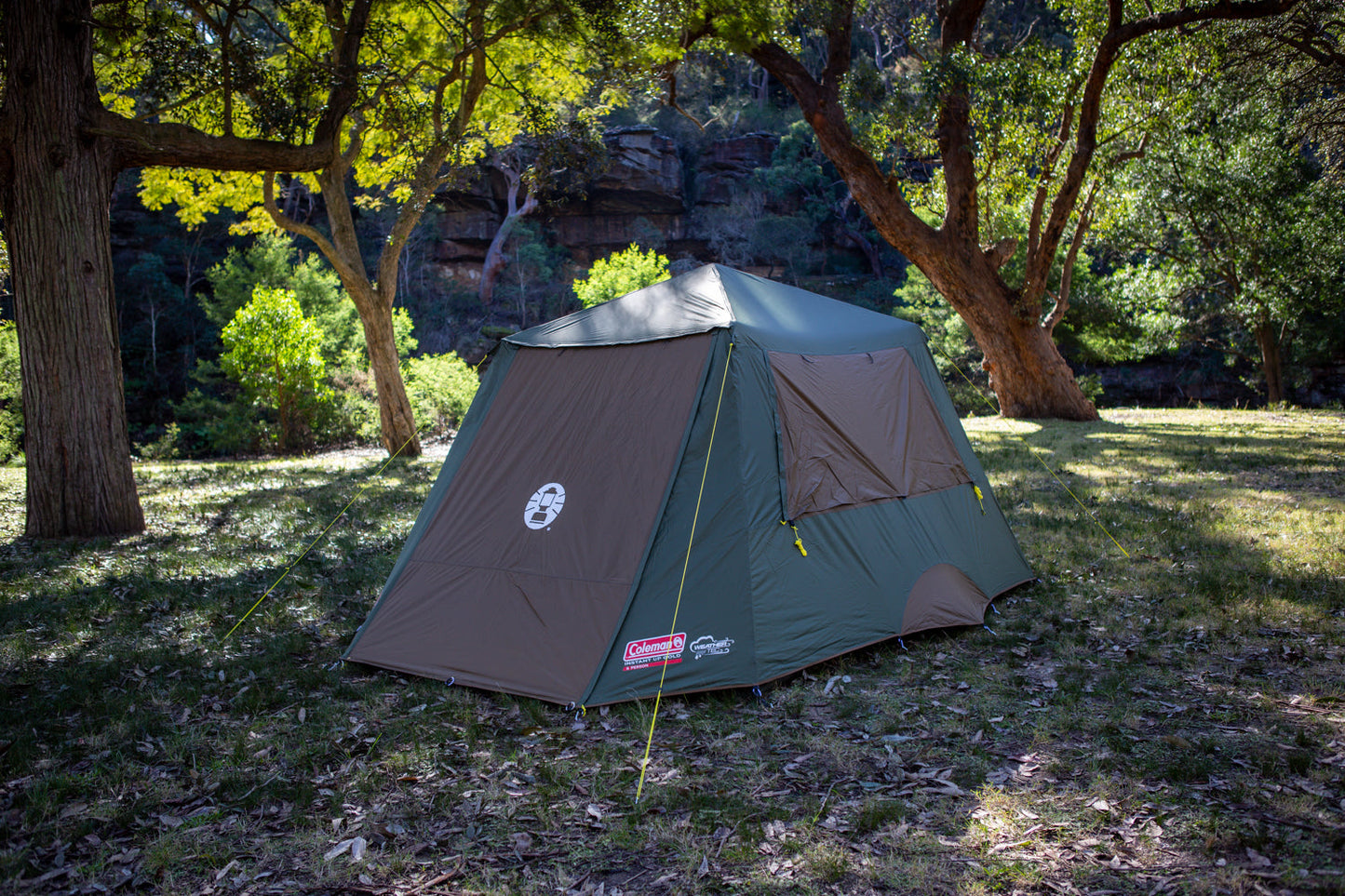 Coleman™ Gold Series Evo Instant Up 6 Person Tent, Vented, WeatherTec™ System, Rip-Stop Polyester, Storage Pockets, Heavy Duty Carry Bag
