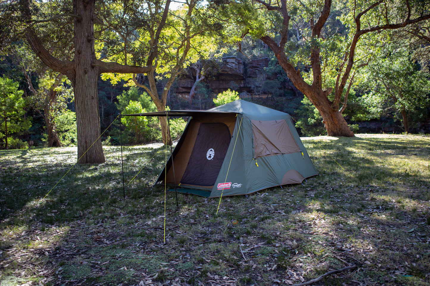 Coleman™ Gold Series Evo Instant Up 6 Person Tent, Vented, WeatherTec™ System, Rip-Stop Polyester, Storage Pockets, Heavy Duty Carry Bag