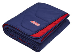 Coleman™ Plush Double Blanket, Quilt Construction, 180T Brushed Polyester Shell, Coletherm™ Hollow Polyester Filling, Temp Rating: 5°C, 215 x 100cm