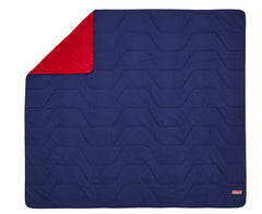 Coleman™ Plush Double Blanket, Quilt Construction, 180T Brushed Polyester Shell, Coletherm™ Hollow Polyester Filling, Temp Rating: 5°C, 215 x 100cm