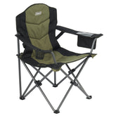 Coleman™ Quad Fold Swagger Chair, Extra Wide, Adjustable lumber support, Mobile Phone Holder, Drink Holder, Carry Bag, 250kg