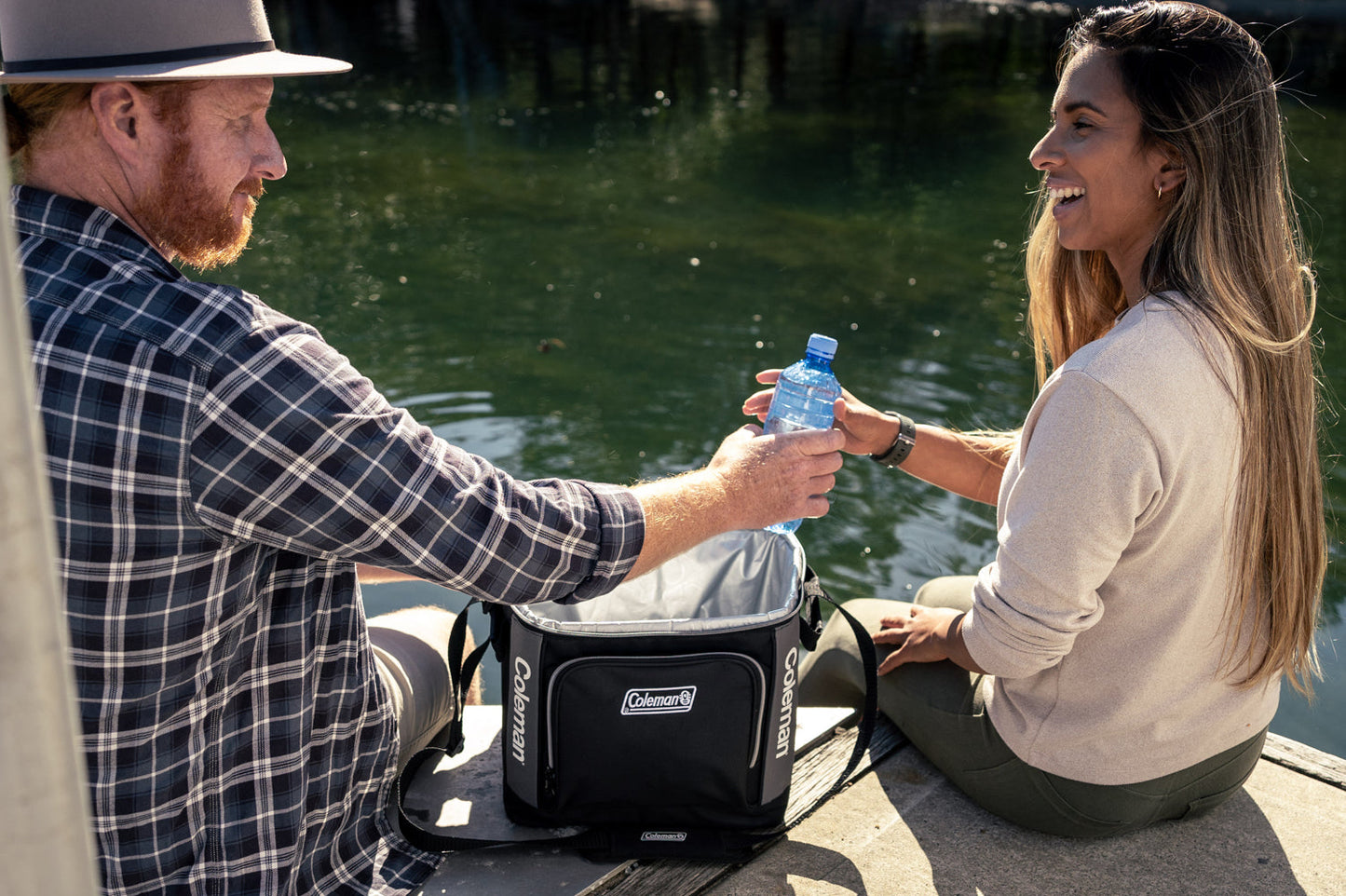 Coleman™ 16 Can Templock Insulation Zipped Pocket Soft Cooler Bag with Carry Strap
