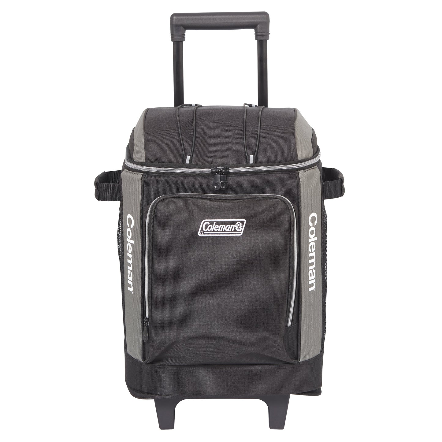 Coleman™ 42 Can Templock Insulation Zipped Pocket Wheeled Soft Cooler Bag with Retractable Towing Handle