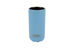 Good Vibes™ Insulated Double Wall Stainless Steel Skinny Bottle Can Cooler - Bay Blue