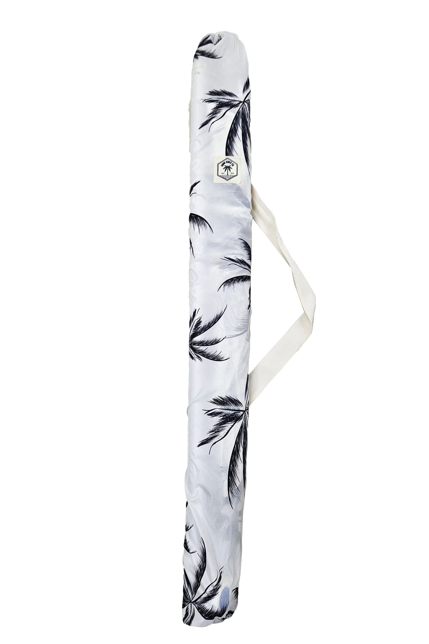Good Vibes™ 1.6m Beach Umbrella with Carry Bag, Shoulder Strap - Havana