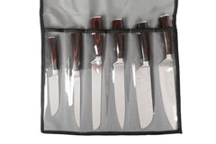 Wildtrak™ 6 Piece 400gsm Ripstop Canvas Knife Wrap