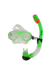 KEPPEL KIDS MASK AND SNORKEL SET - BRIGHT GREEN