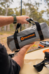 Small 400gsm Heavy Duty Ripstop Canvas Peg Bag with Handles 35x15x13cm