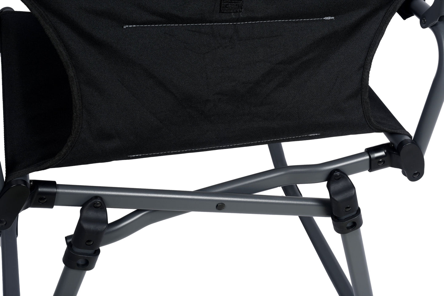 Wildtrak™ Telfer Compact Directors Chair, Folding Aluminium Frame, Lightweight, Weight Rated 120kg, Carry Bag with Shoulder Strap