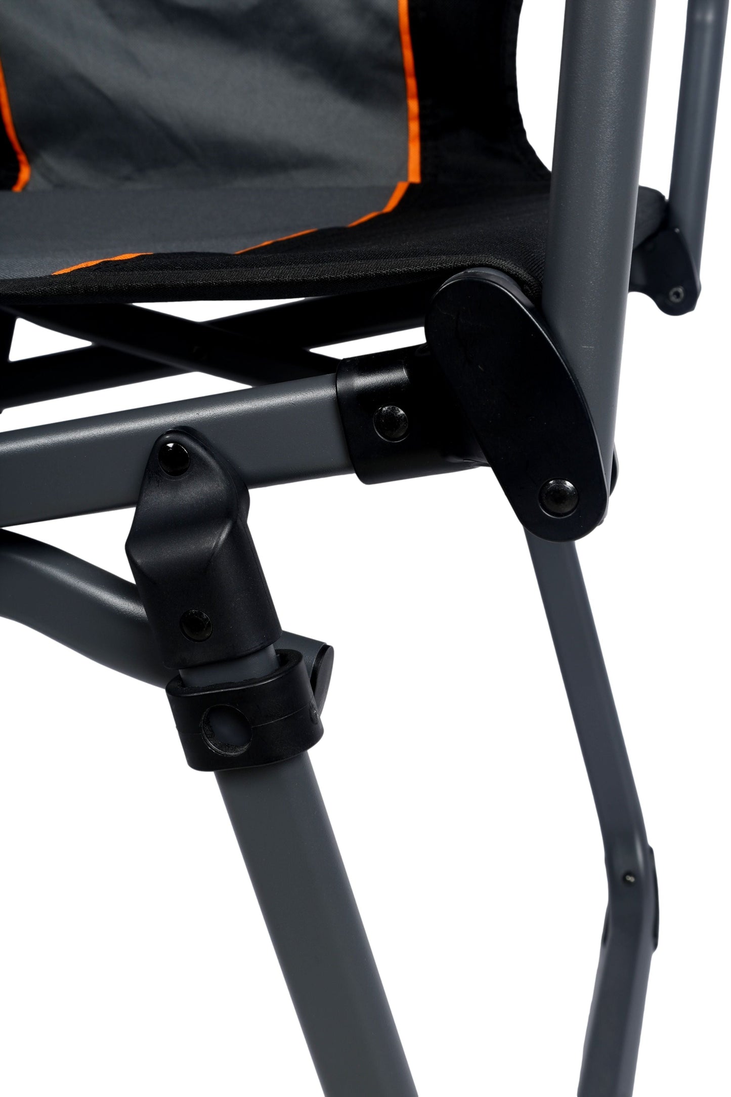 Wildtrak™ Telfer Compact Directors Chair, Folding Aluminium Frame, Lightweight, Weight Rated 120kg, Carry Bag with Shoulder Strap