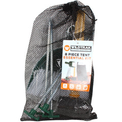 8 PIECE TENT ESSENTIAL KIT IN NET BAG