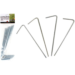 Wildtrak™ 10 Pack Stainless Steel Tent Pegs 23cm