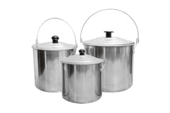 Aluminium 3 Piece Billy Can Set with Handles