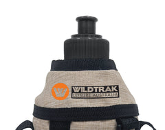 Wildtrak™ 1L Trekker Hydration Bottle with Removable Insulated Wrap Sipper Cap and Shoulder Strap.
