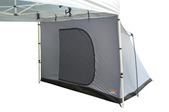 Wildtrak™ 3m Gazebo Side Tent, Waterproof, Mesh Windows, Pegs and Carry Bag - UNIVERSAL FITS MOST GAZEBOS